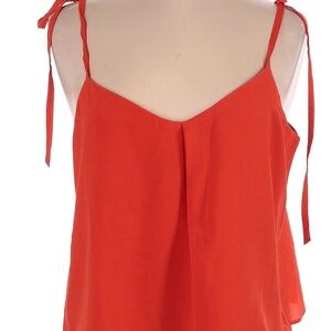 Never Been Worn - Banana Republic Red Tiered Sleeveless Blouse – Size M